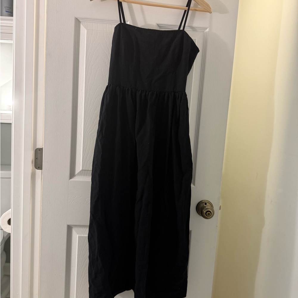 Black Spaghetti Strap Dress